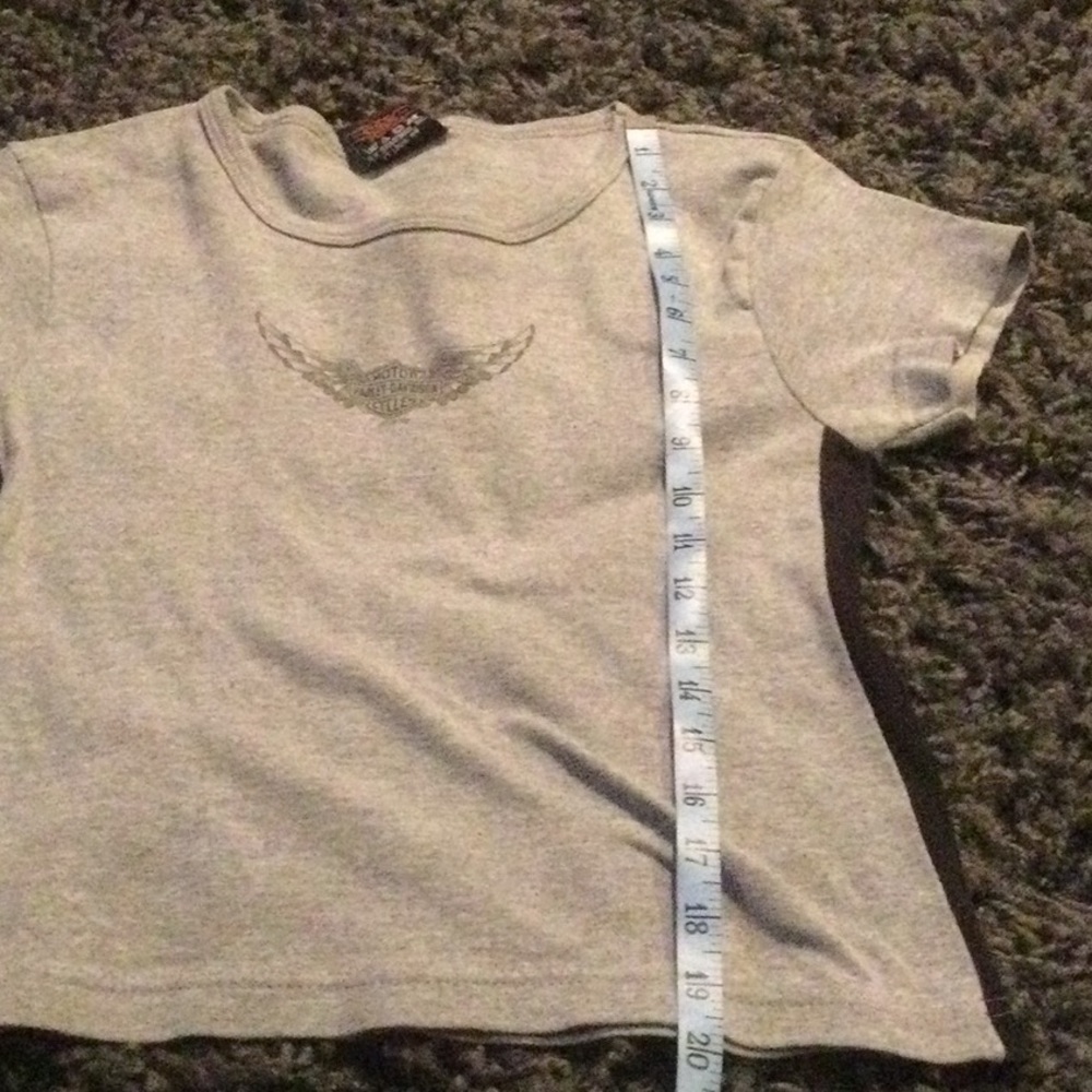 Harley Davidson short sleeve top tee - Picture 8 of 9